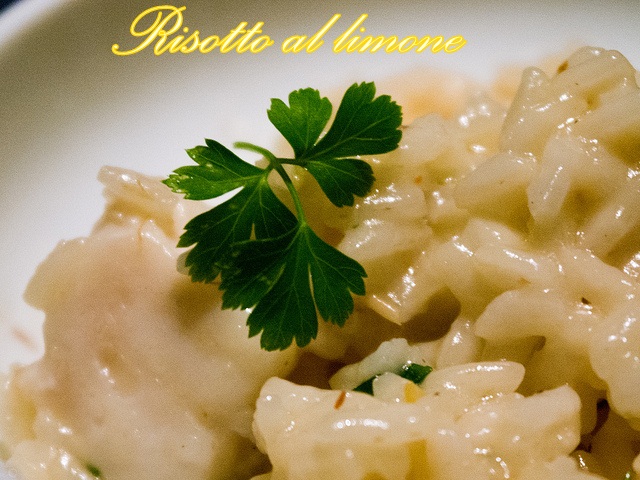 Risotto Al Limone Bimby Le Ricette Di Gi